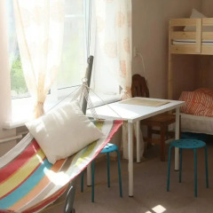 Гостиница Localhostel Кровать в общем номере с двухъярусной кроватью фото 2