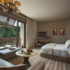 Resorts World Sentosa - Equarius Hotel 5* Номер Делюкс с различными типами кроватей фото 4