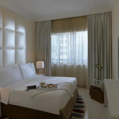 Отель DAMAC Maison Mall Street 5* Номер Делюкс с различными типами кроватей фото 3