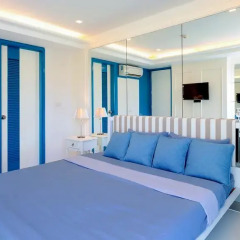 Отель Rocco Huahin Condominium Люкс с различными типами кроватей фото 23