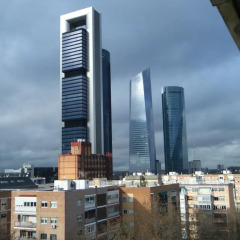 Апартаменты Madrid Studio Apartments балкон