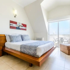 Отель Apartamentos do Mar Peniche Улучшенная студия с различными типами кроватей фото 3