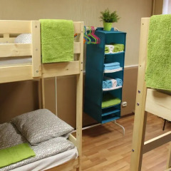 Гостиница My Space Кровать в общем номере двухъярусные кровати фото 9