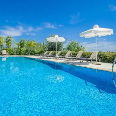 Отель Oceanview Villa 069 Кипр, Протарас - отзывы, цены и фото номеров - забронировать отель Oceanview Villa 069 онлайн бассейн фото 2