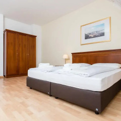 Апартаменты Aldano Serviced Apartments Вена комната для гостей фото 5
