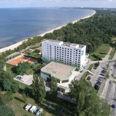Отель Novotel Gdansk Marina пляж фото 2