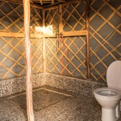 Отель Ali & Sara's Desert Palace Марокко, Мерзуга - отзывы, цены и фото номеров - забронировать отель Ali & Sara's Desert Palace онлайн ванная