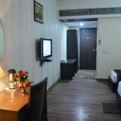 Airport Hotel Venus 3* Стандартный номер с различными типами кроватей фото 10