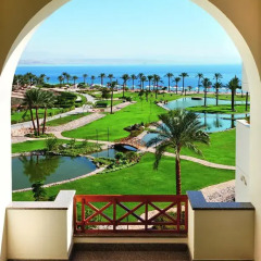 Отель Movenpick Resort Taba 5* Стандартный номер с различными типами кроватей фото 7