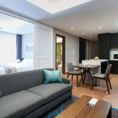 Отель Citadines Haeundae Busan 3* Студия с различными типами кроватей фото 2