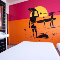 Hostel & Surfcamp 55 Стандартный номер разные типы кроватей фото 4