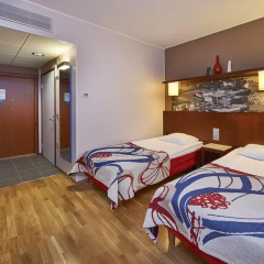 Отель Scandic Kaisaniemi 3* Стандартный номер с 2 отдельными кроватями фото 5