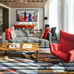 Отель Hyatt Regency Bloomington-Minneapolis Блумингтон интерьер отеля