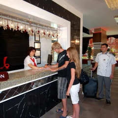 Hatipoglu Beach Hotel интерьер отеля фото 3