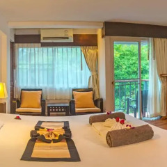 Отель Aonang All Seasons Beach Resort 3* Улучшенный номер с различными типами кроватей фото 6