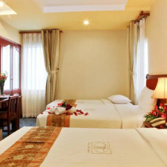 Thien Thao Hotel 3* Номер Делюкс с различными типами кроватей фото 3