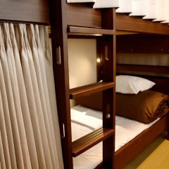 Space Hostel Tokyo Кровать в общем номере фото 2