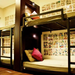 goStops Delhi (Stops Hostel Delhi) Кровать в общем номере с двухъярусной кроватью фото 9