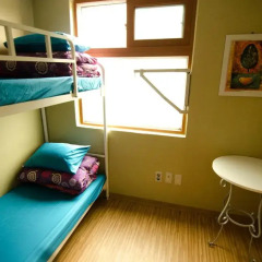 Kimchee Sinchon Guesthouse - Hostel Кровать в общем номере с двухъярусной кроватью фото 3