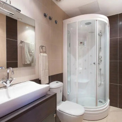 Отель Bed and Go Apartments Lloret Испания, Льорет-де-Мар - отзывы, цены и фото номеров - забронировать отель Bed and Go Apartments Lloret онлайн ванная