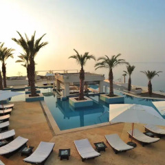 Отель Hilton Dead Sea Resort & Spa 5* Стандартный номер с 2 отдельными кроватями фото 4
