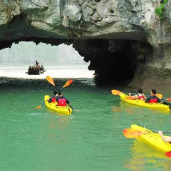 Halong Bay View Hostel Стандартный номер с 2 отдельными кроватями фото 4