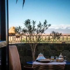 Отель Kasbah Dar Daif Марокко, Уарзазат - отзывы, цены и фото номеров - забронировать отель Kasbah Dar Daif онлайн балкон