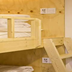 Отель STEP INN Myeongdong 1 3* Стандартный номер с двухъярусной кроватью фото 7