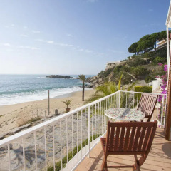 Отель Santa Llucia Apartaments Испания, Курорт Росес - отзывы, цены и фото номеров - забронировать отель Santa Llucia Apartaments онлайн балкон