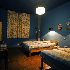 Chengdu Steam Hostel Стандартный номер с 2 отдельными кроватями