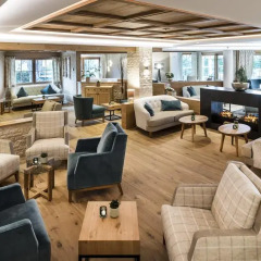 Hotel Sonnbichl Тироло интерьер отеля
