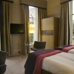 Отель Hilton Edinburgh Grosvenor 4* Стандартный номер с 2 отдельными кроватями фото 4