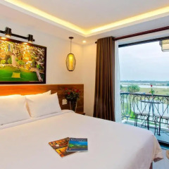 Отель Riverside Impression Homestay Villa 3* Номер Делюкс с различными типами кроватей фото 17