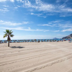 Отель Apartamentos Vista Bella пляж фото 2