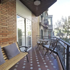 Отель Chic Aribau Барселона балкон