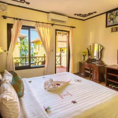 Отель Agribank Hoi An Beach Resort 3* Номер Делюкс с различными типами кроватей фото 13