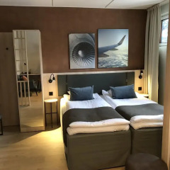 Airport Hotel Pilotti 3* Стандартный номер с различными типами кроватей фото 29