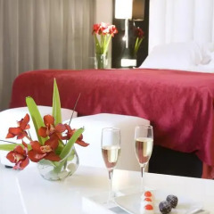 Hotel Porta Fira 4* Sup 4* Стандартный номер с различными типами кроватей фото 8