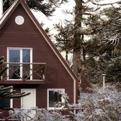 Отель Lodge Conguillio балкон