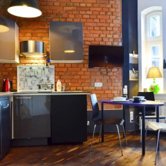 Отель Apartamenty City Rybaki Польша, Познань - отзывы, цены и фото номеров - забронировать отель Apartamenty City Rybaki онлайн гостиничный бар