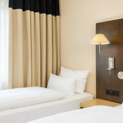 Hotel NH Düsseldorf City Nord 4* Стандартный номер разные типы кроватей фото 23