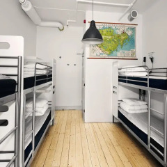 City BackPackers Hostel Кровать в общем номере с двухъярусной кроватью фото 10