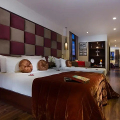 Hanoi Trendy Hotel & Spa 3* Номер Делюкс с различными типами кроватей фото 8