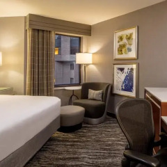 Отель Hyatt Regency St. Louis at The Arch 4* Стандартный номер с двуспальной кроватью фото 5