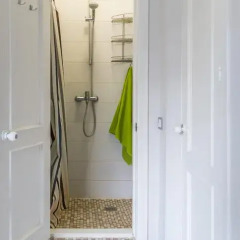 Отель Zaliojo Tilto Apartamentai Вильнюс ванная фото 2