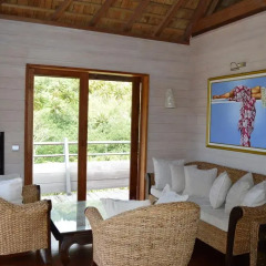 Отель Villa Honu by Tahiti Homes Французская Полинезия, Муреа - отзывы, цены и фото номеров - забронировать отель Villa Honu by Tahiti Homes онлайн комната для гостей фото 5
