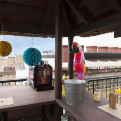 Отель SoHostel Лондон балкон