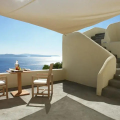 Mystique, a Luxury Collection Hotel, Santorini 5* Вилла с различными типами кроватей фото 2