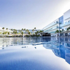Отель Hipotels Gran Conil & Spa Испания, Кониль-де-ла-Фронтера - отзывы, цены и фото номеров - забронировать отель Hipotels Gran Conil & Spa онлайн приотельная территория фото 2