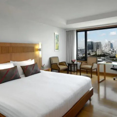 Отель AVANI Atrium Bangkok 4* Номер Делюкс с различными типами кроватей фото 5